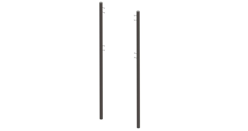 Стойки волейбольные уличные СТ-142