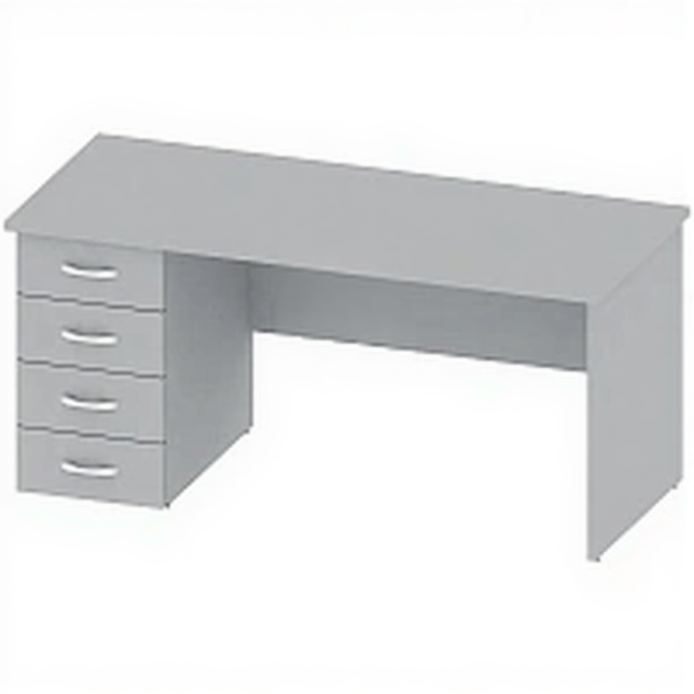 Стол письменный с тумбой левый ОФ-СТ-138