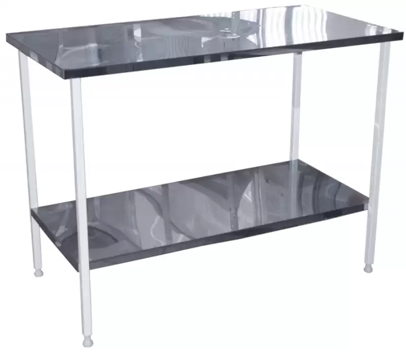 Стол медицинский инструментальный МСК-687.120.01 (СиМК-МСК) (столешница нерж. сталь)