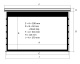 Kauber Red Label Tens BT Cinema  131" 16:9 163x290 см. дроп 40 см. Clear Vision