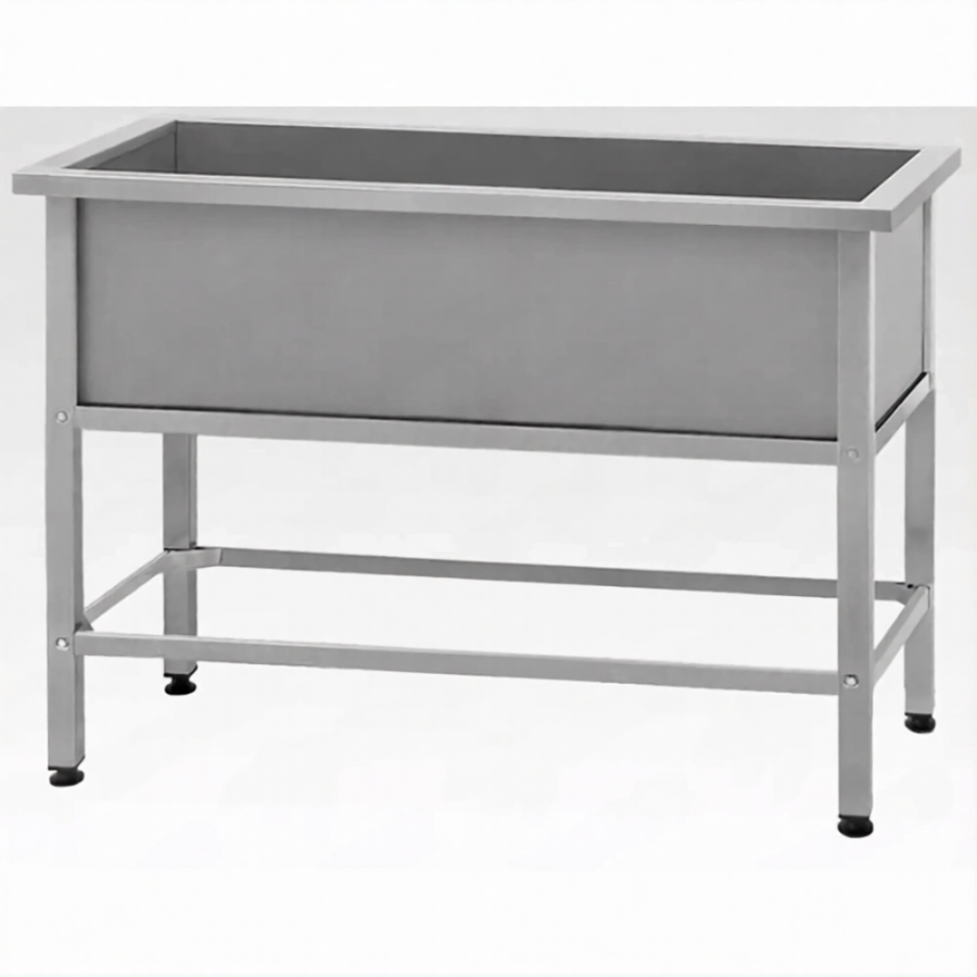 Ванна моечная ВМСн 1210 (860х1210х630)  1 м/о 350х1110х530 (ножка проф., тр. 40х40)