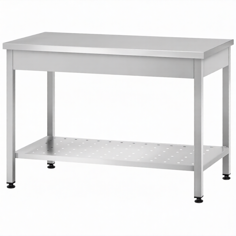 Стол производственный СПРп - 860х1200х600 «Profi Ral» (полка перфорация)