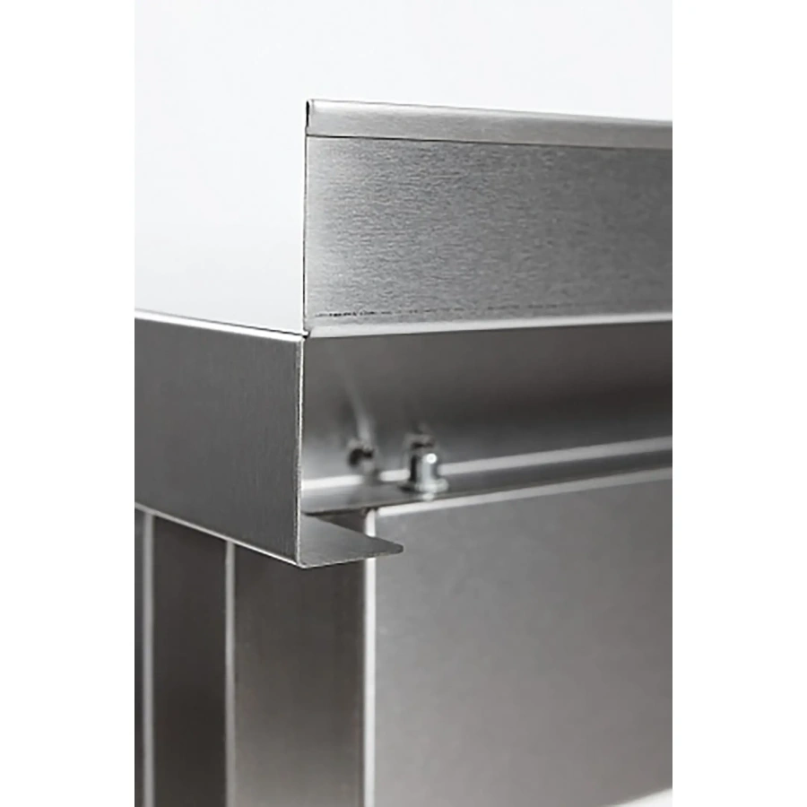 Ванна моечная двухсекционная цельнотянутая с бортом ВМЦ-2/12/7-Б