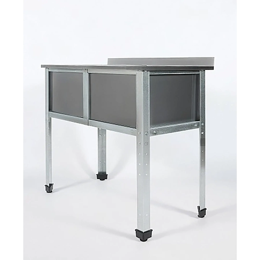 Ванна моечная двухсекционная с бортом ВМС-2/5-Б-ЭК