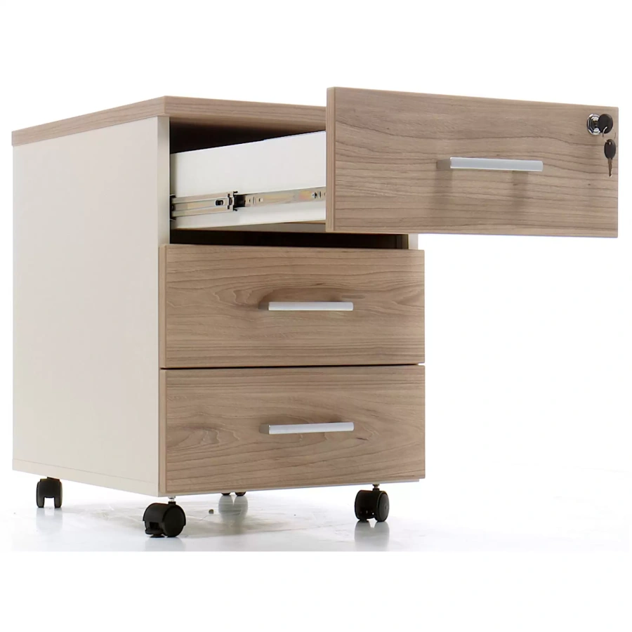 Тумба выкатная NPW-406 L3 вяз натуральный/бежевый