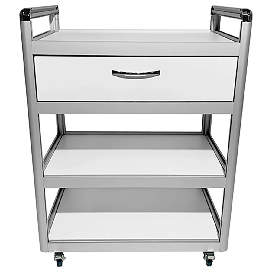 Столик лабораторный подкатной MED 14.002al (белый)