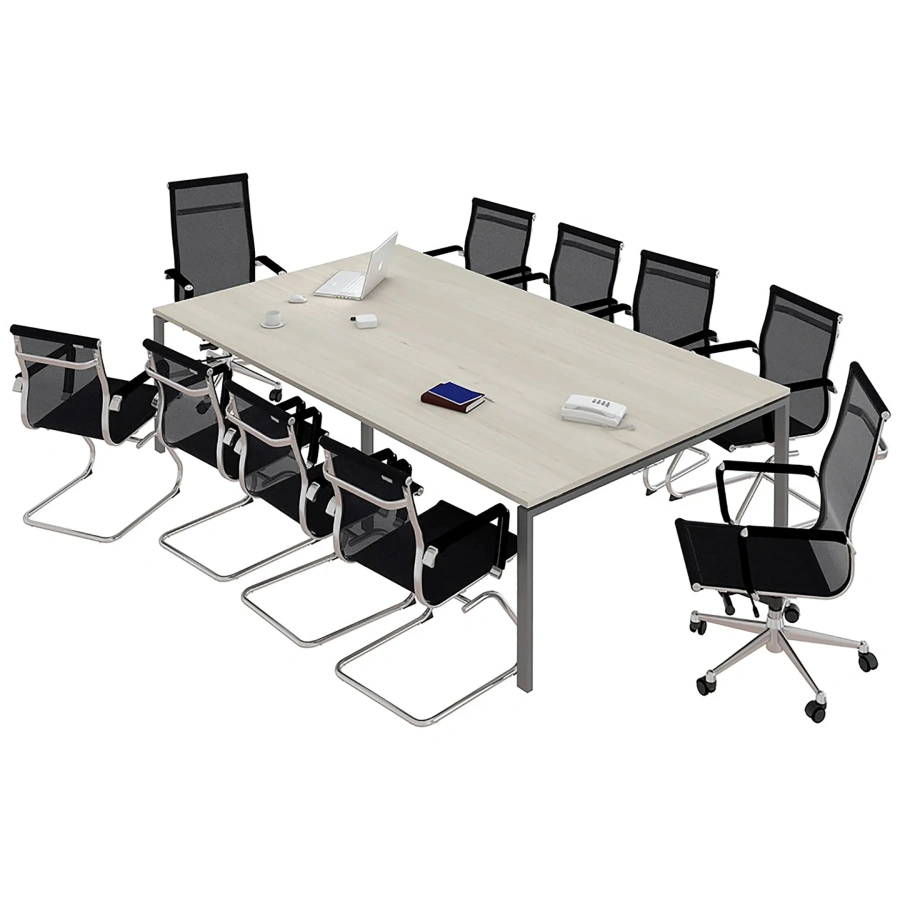 Стол для переговоров NT 320х144 вяз натуральный/антрацит