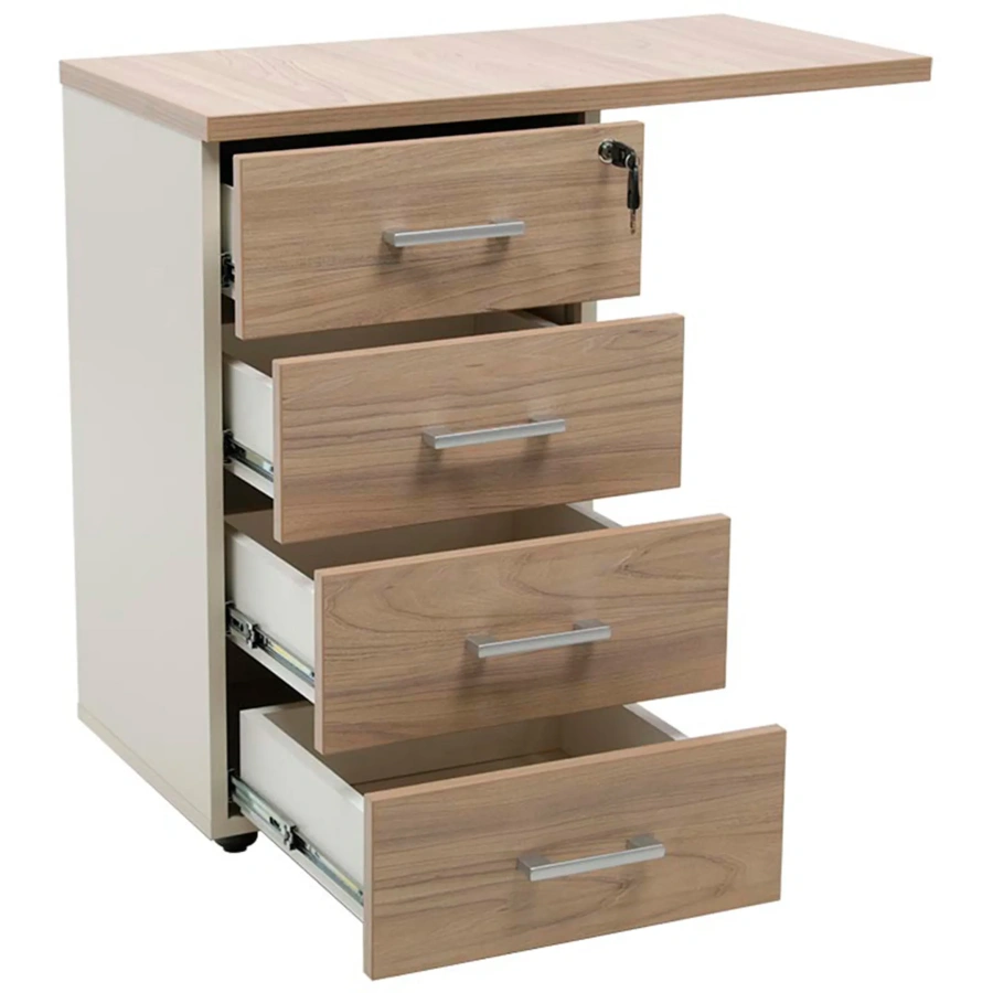 Тумба офисная боковая NPW-408 L4