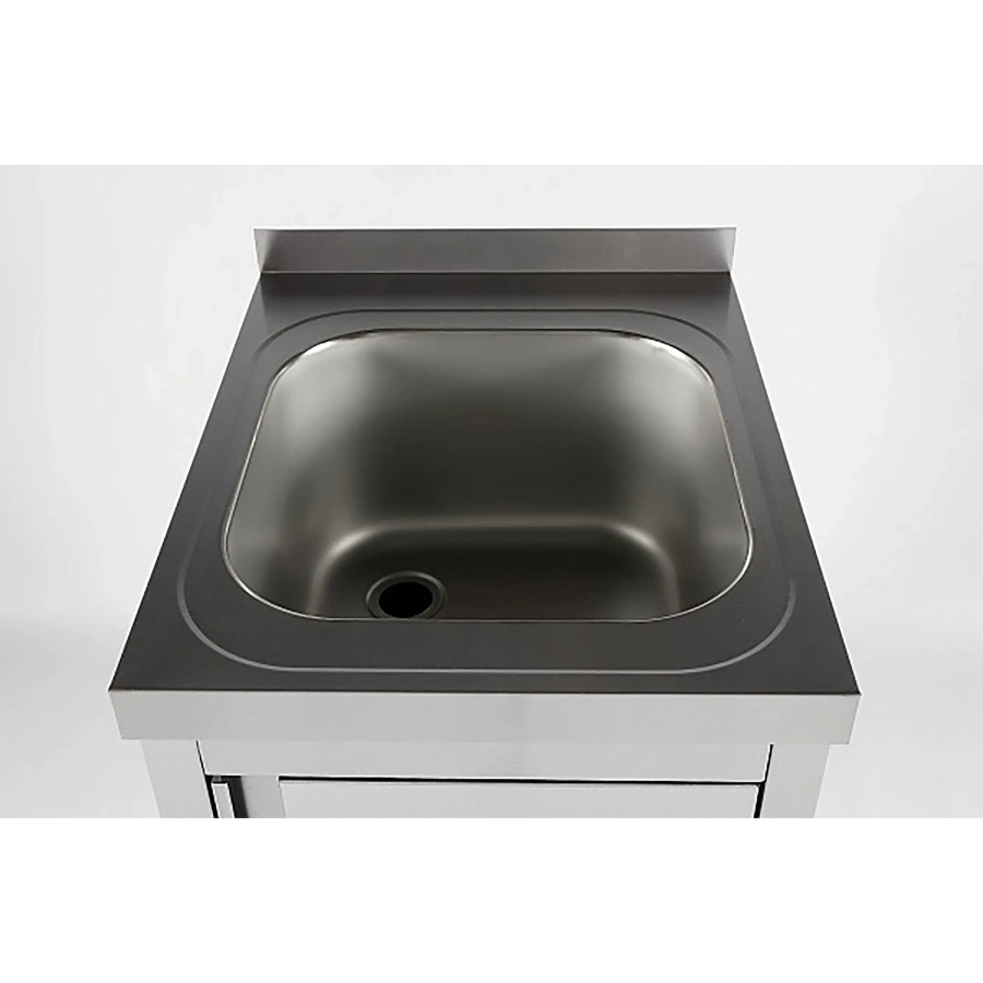 Ванна моечная односекционная цельнотянутая с бортом закрытая ВМЦЗ-1/6/6-Б