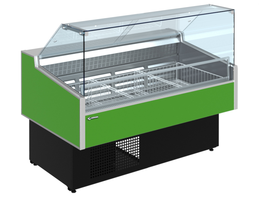 Витрина морозильная CRYSPI ВПН Octava Q М 1200 (RAL 7016)