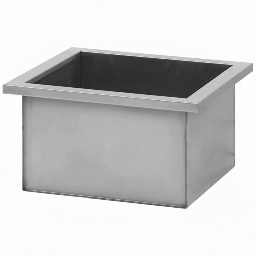 Ванна моечная ВМСн 1210 (860х1210х630)  1 м/о 350х1110х530 (ножка угловая)