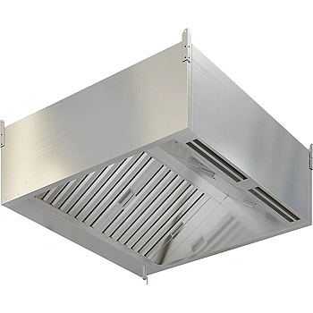 Зонт приточно-вытяжной пристенный ЗПВПКП-16/08 с подсветкой