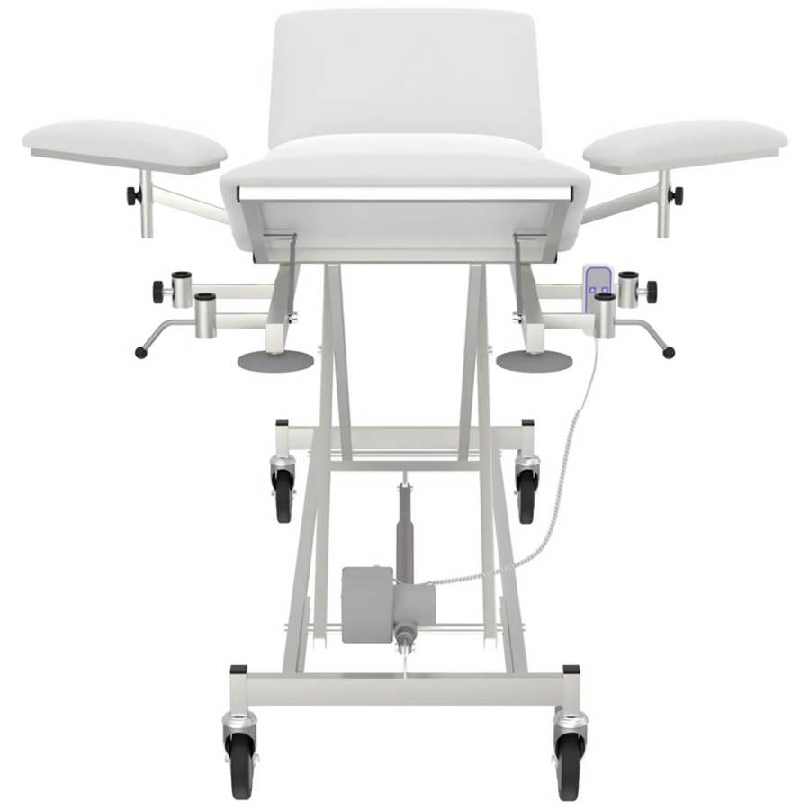 Стол с электроприводом для перевязок и процедур СППэ VLANA (колеса 100 мм)
