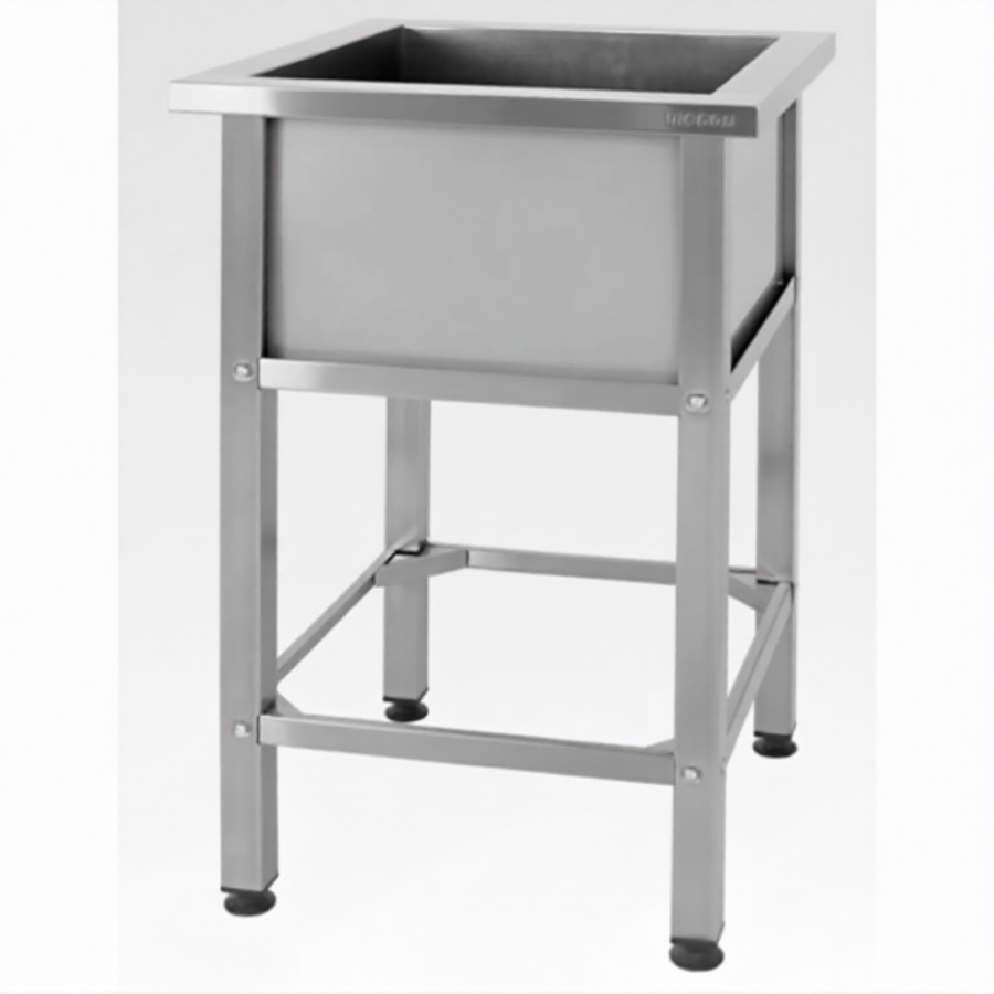 Ванна моечная ВМСн 1210 (860х1210х630)  1 м/о 350х1110х530 (ножка проф., тр. 40х40)